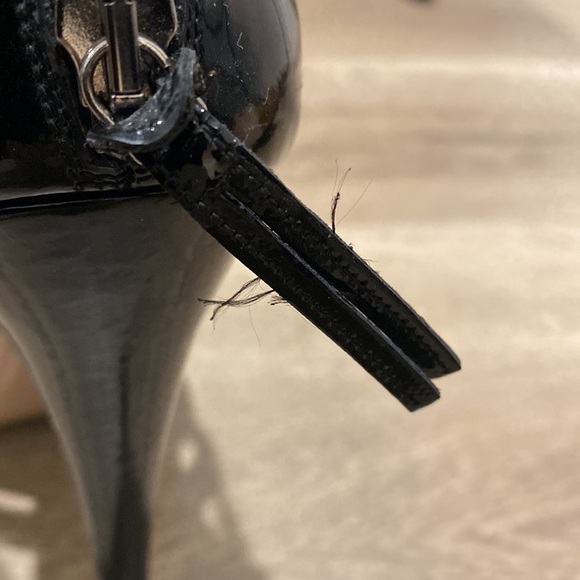 Miu Miu Patent Leather Platform Heels - Picture 6 of 8